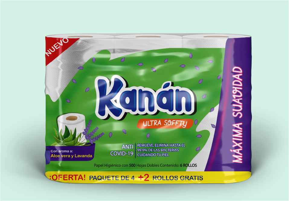 Empaque de papel higiénico Kanan